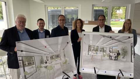 Hausbesuch beim neuen Finanzamt in Nidda.